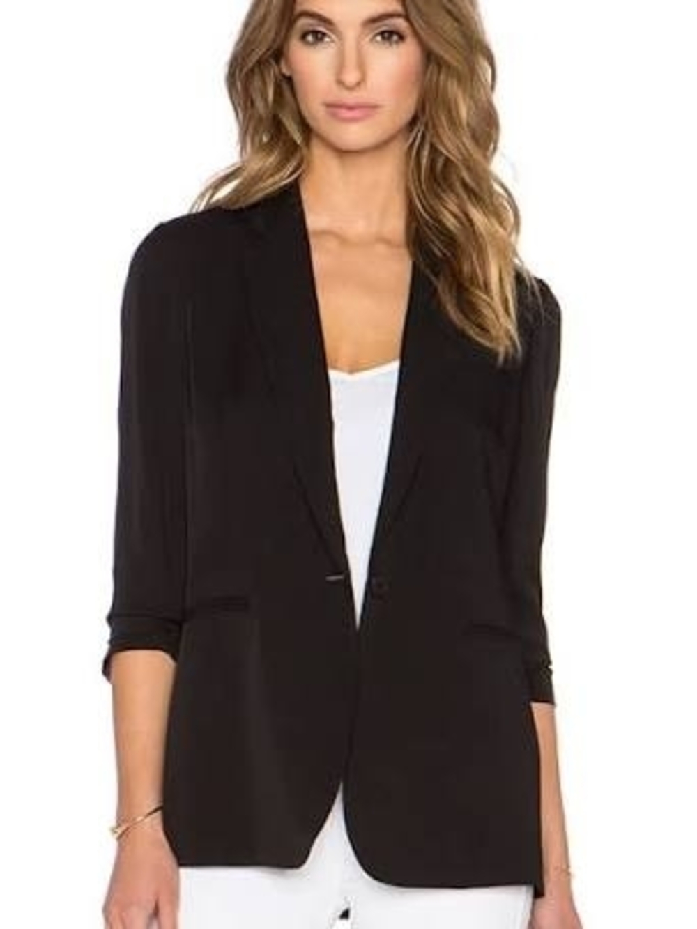 Theory Modern Grinson 100% Silk Blazer